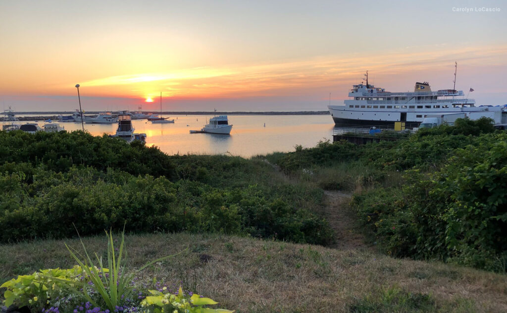 Block Island Ferry Sail Away