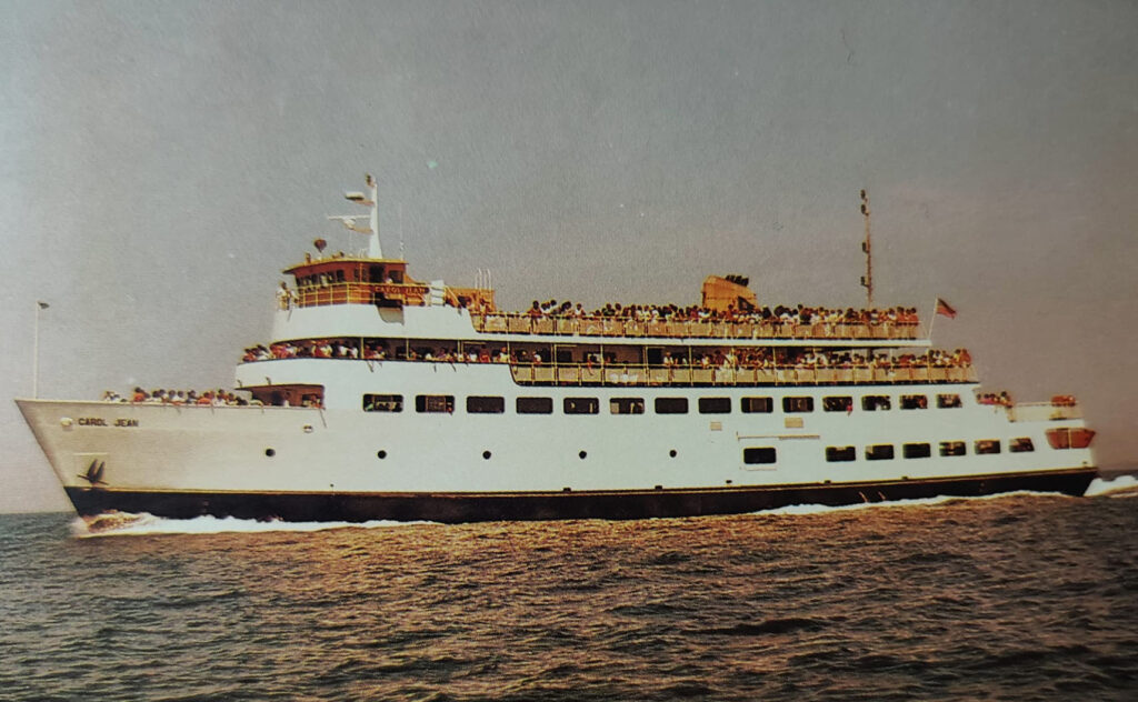 Block Island Ferry Sail Away